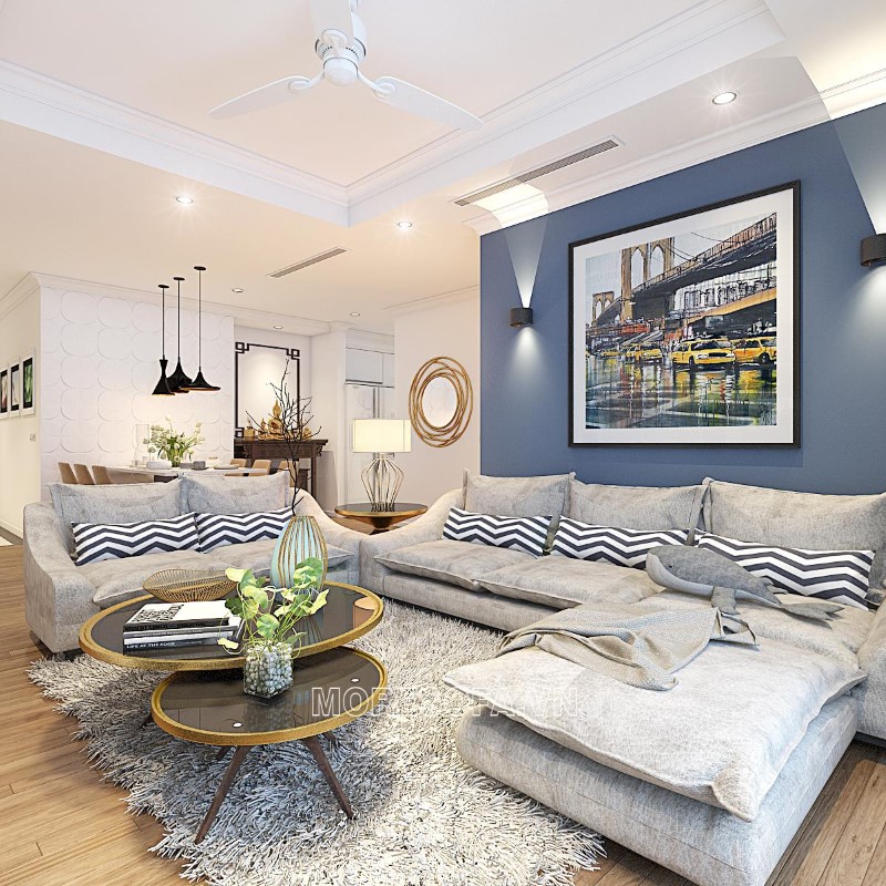 ghế sofa góc nỉ đẹp, cao cấp